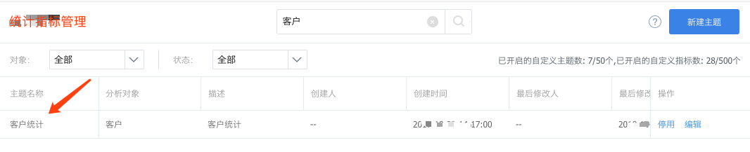 客戶統(tǒng)計(jì)